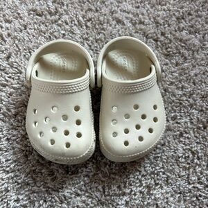 Toddler Crocs.